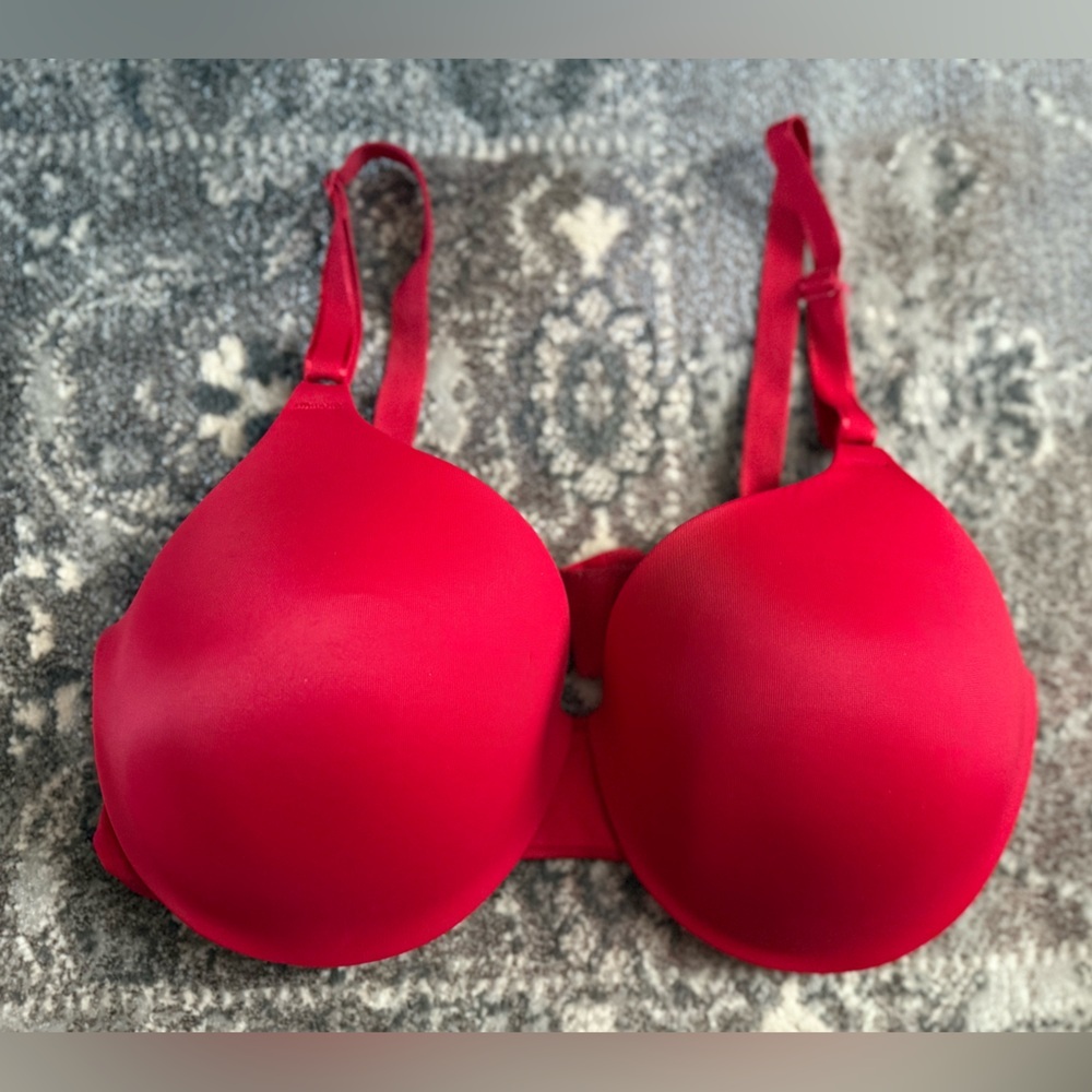 Warner's Vibrant Red Women's 38D Bra - Picture 7 of 8